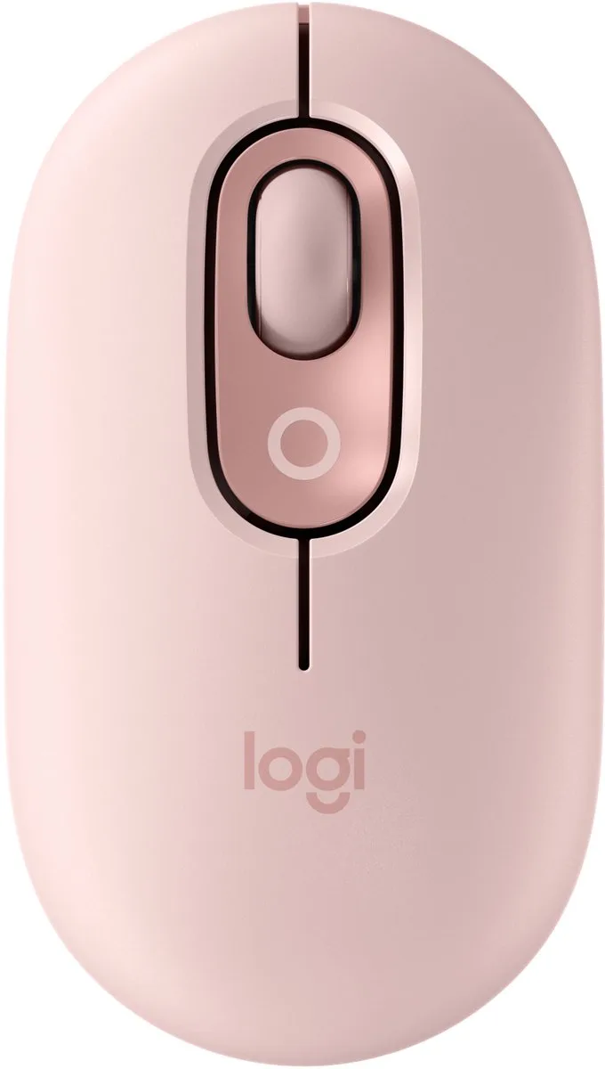 POP - Draadloze Muis - Bluetooth - Rose by Logitech, Pink – cover