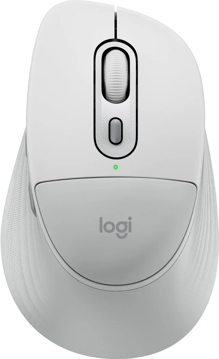 Signature Comfort Plus M850L - Draadloze Bluetooth Muis - Ergonomisch by Logitech, White – cover