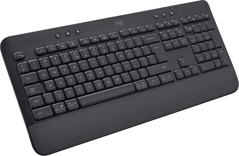 Signature K650 - Draadloos Toetsenbord - Graphite van Logitech, Zwart, US – cover