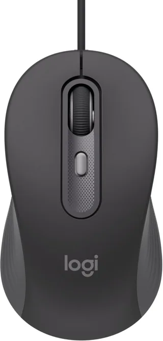 Signature M520 for Business Bedrade Muis de Logitech, Gris – jaquette 1 sur 2