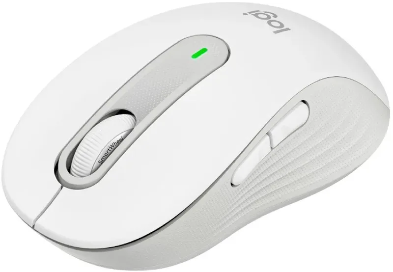 Signature M650 - Draadloze Muis - Bluetooth en USB Nano Ontvanger by Logitech, White – cover