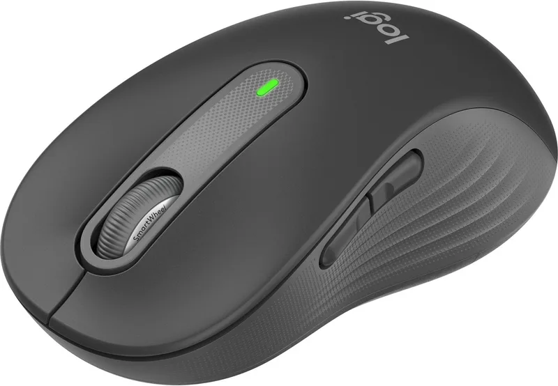 Signature M650 L - Draadloze Muis - Met Bluetooth - Graphite by Logitech, Grey – cover