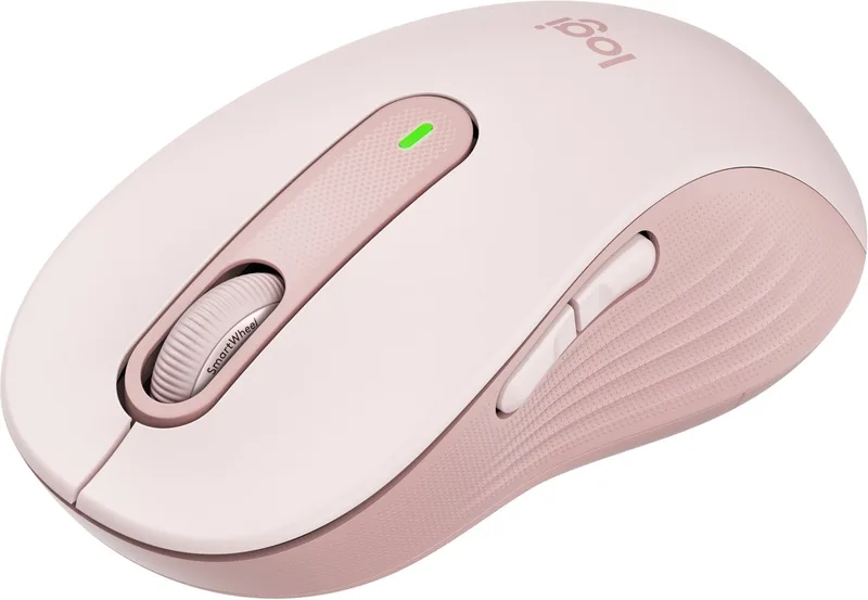 Signature M650 L - Draadloze Muis - Met Bluetooth van Logitech, Roze – cover