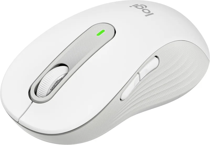 Signature M650 L - Draadloze Muis - Met Bluetooth van Logitech, Wit – cover
