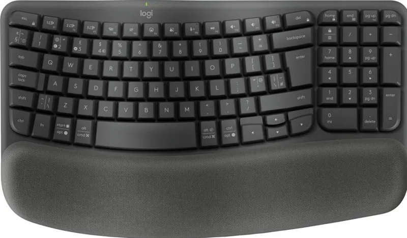 Wave Keys for Business - GRAPHITE de Logitech – jaquette