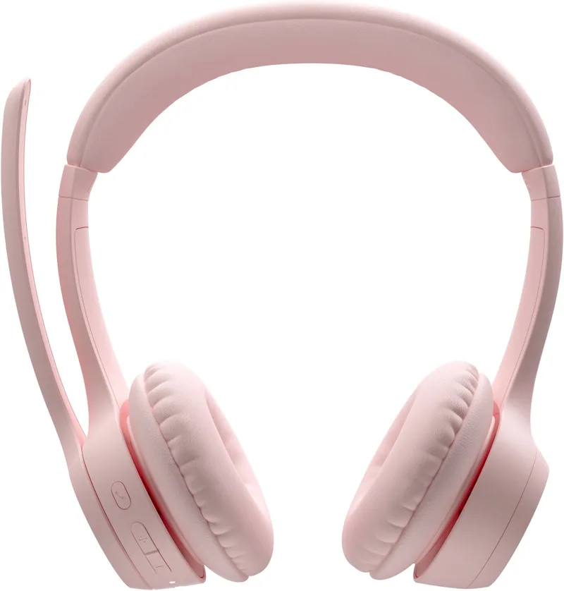 Zone 300 - Draadloze Headset - Bluetooth de Logitech, Rose – jaquette