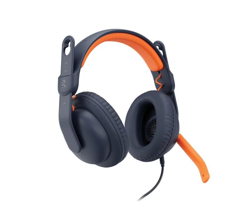 Zone Learn Over-Ear Wired Headset for Learners, 3.5mm AUX - Koptelefoon met micro by Logitech – cover