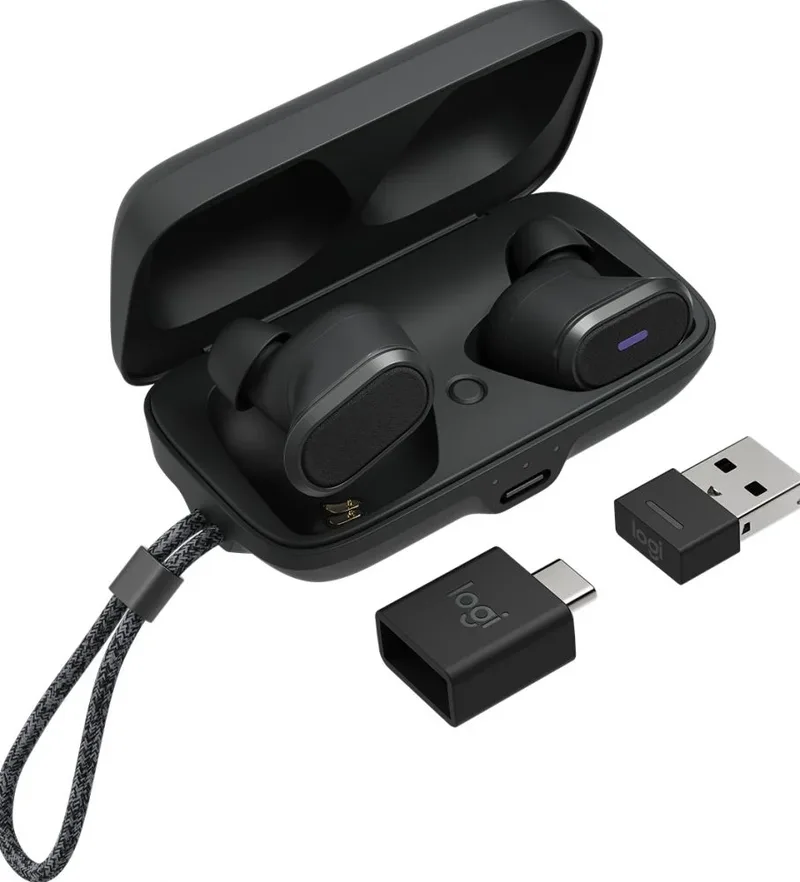 Zone True Wireless - Werkelijk draadloze koptelefoon met micro van Logitech – cover