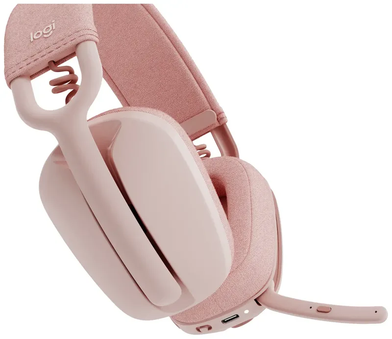 Zone Vibe 100 - Draadloze Headset - Bluetooth - Rose by Logitech, Pink – cover 3 of 3