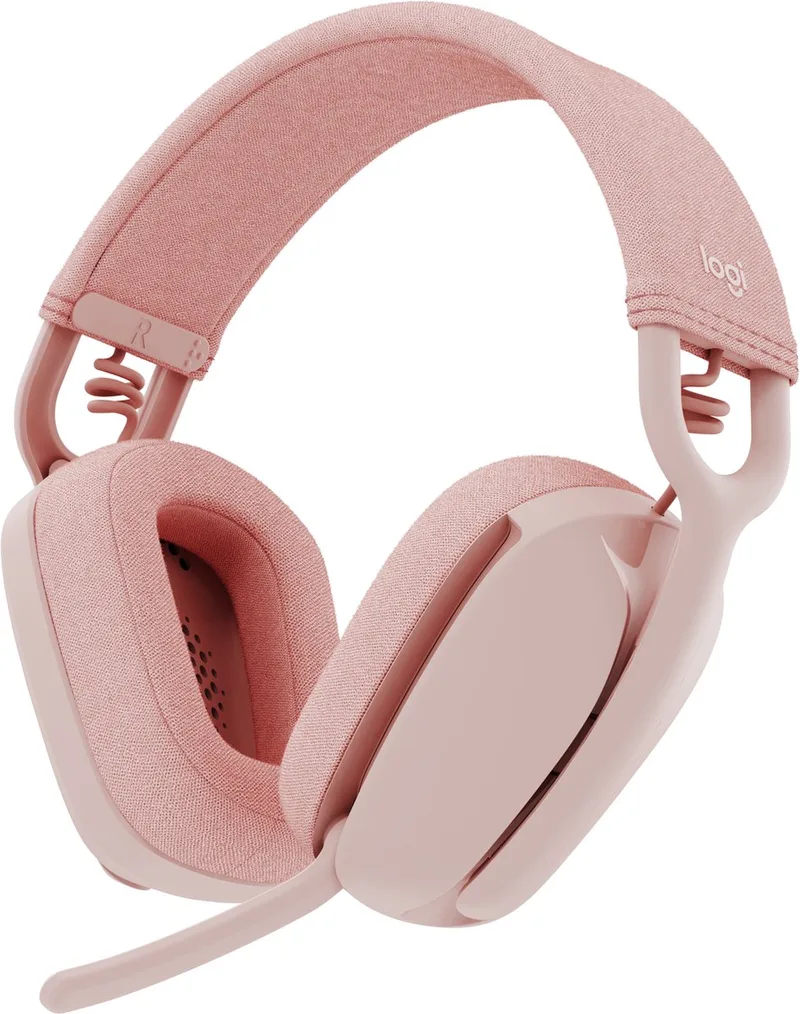 Zone Vibe 100 - Draadloze Headset - Bluetooth - Rose van Logitech, Roze – cover