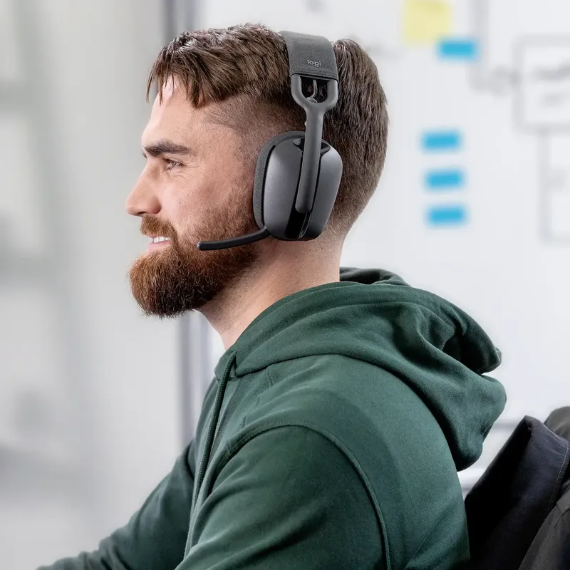 Zone Vibe 100 - Grafiet van Logitech, Zwart – cover 2 van 3