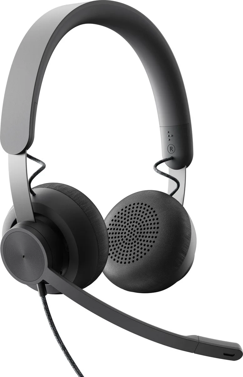 Zone Wired UC – USB Headset – USB-A/USB-C van Logitech, Zwart – cover