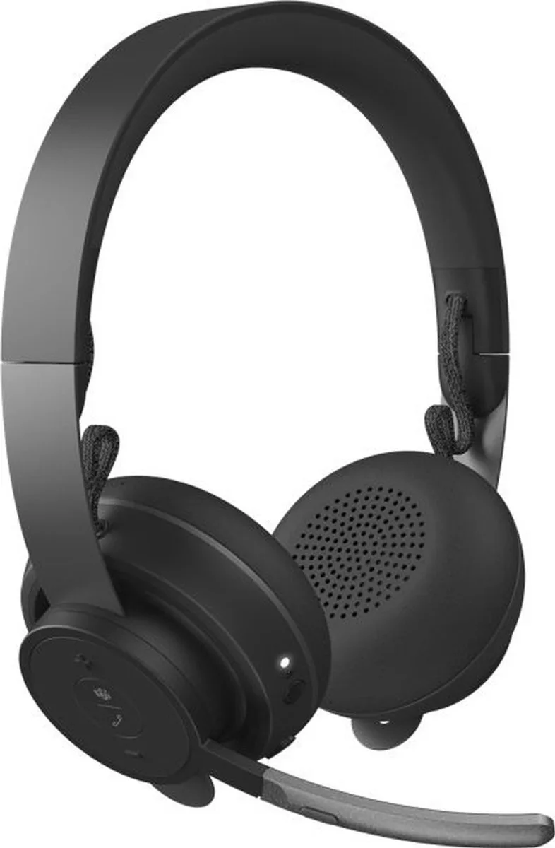 Zone Wireless Teams/MS Zakelijke Bluetooth Headset met ANC de Logitech, Gris – jaquette
