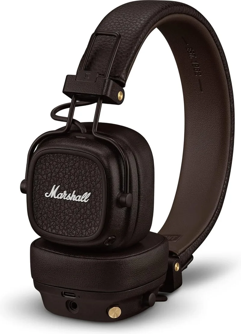 Major V - On-ear Bluetooth koptelefoon - Bruin by Marshall, Retro brown – cover