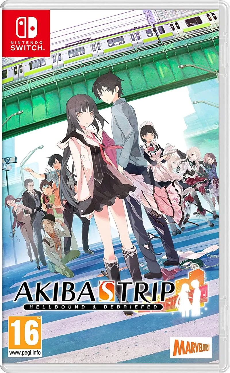 Akiba's Trip: Hellbound & Debriefed van Marvelous, Nintendo Switch – cover