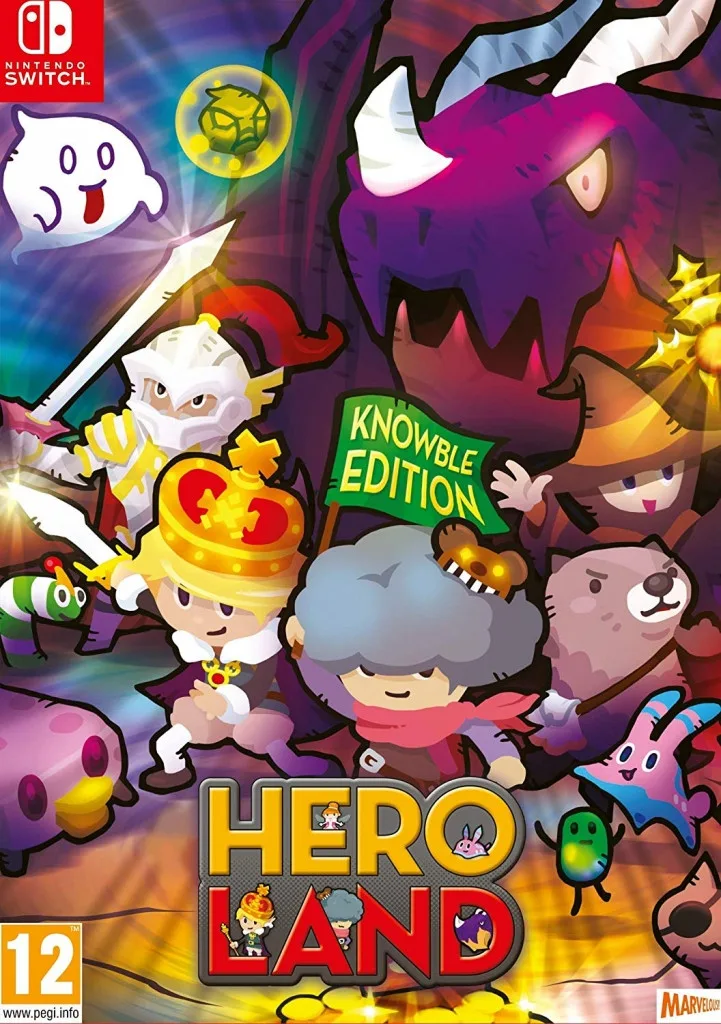 Heroland Knowble Edition van Marvelous, Nintendo Switch – cover