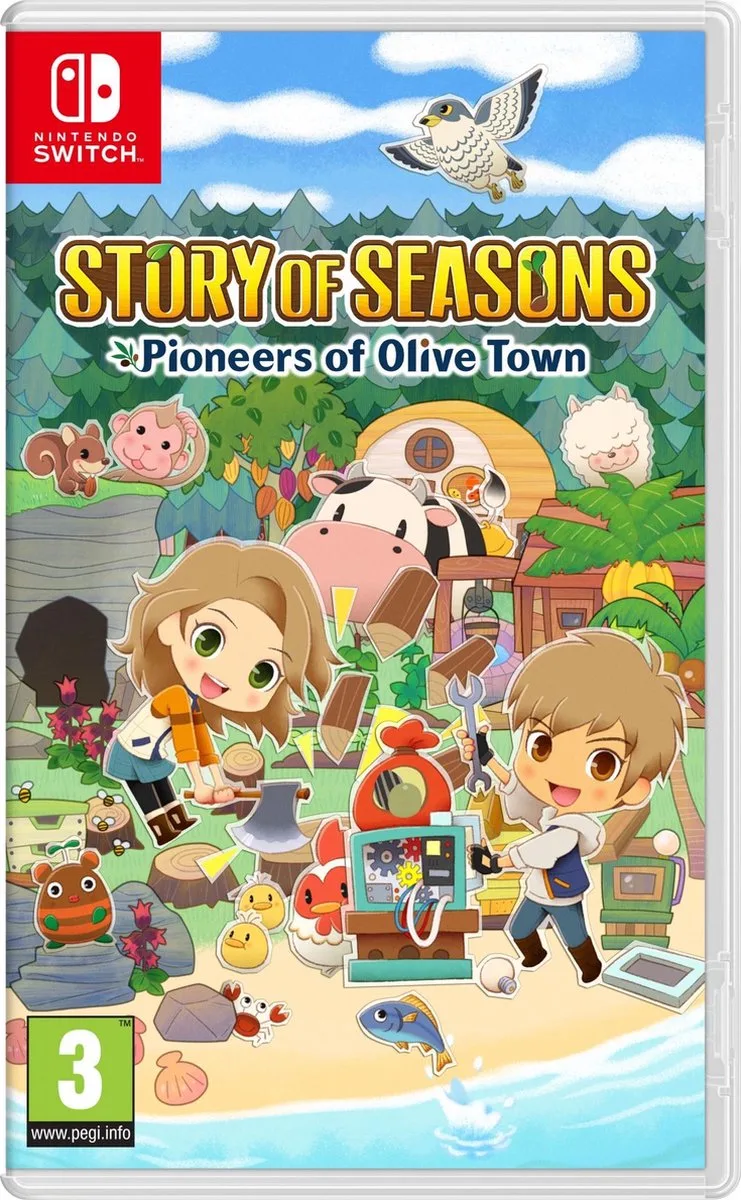 Story of Seasons: Pioneers of Olive Town van Marvelous, Nintendo Switch – cover