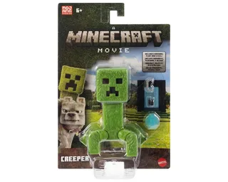A Minecraft Movie Action Figure - Creeper (10 cm) de Mattel – jaquette 2 sur 2