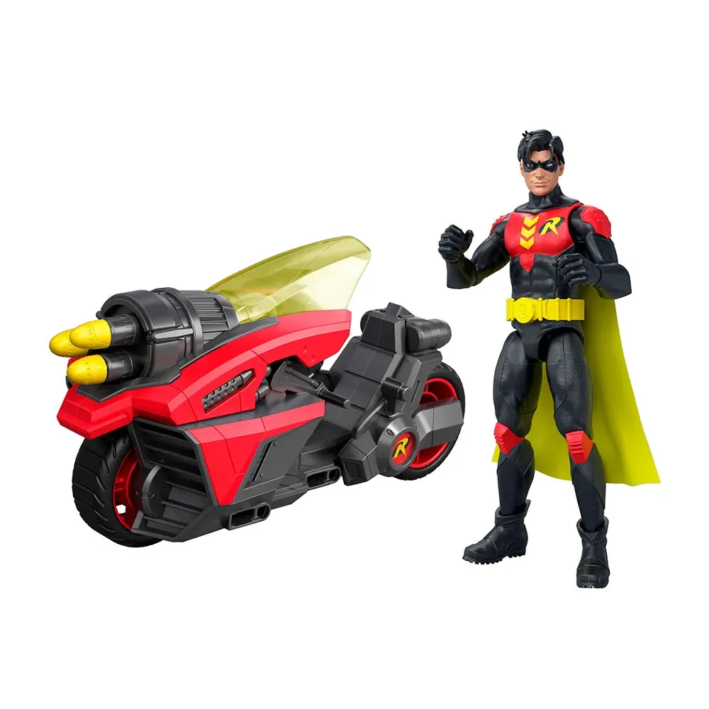 Dc Universe Robin Figuur van Mattel – cover