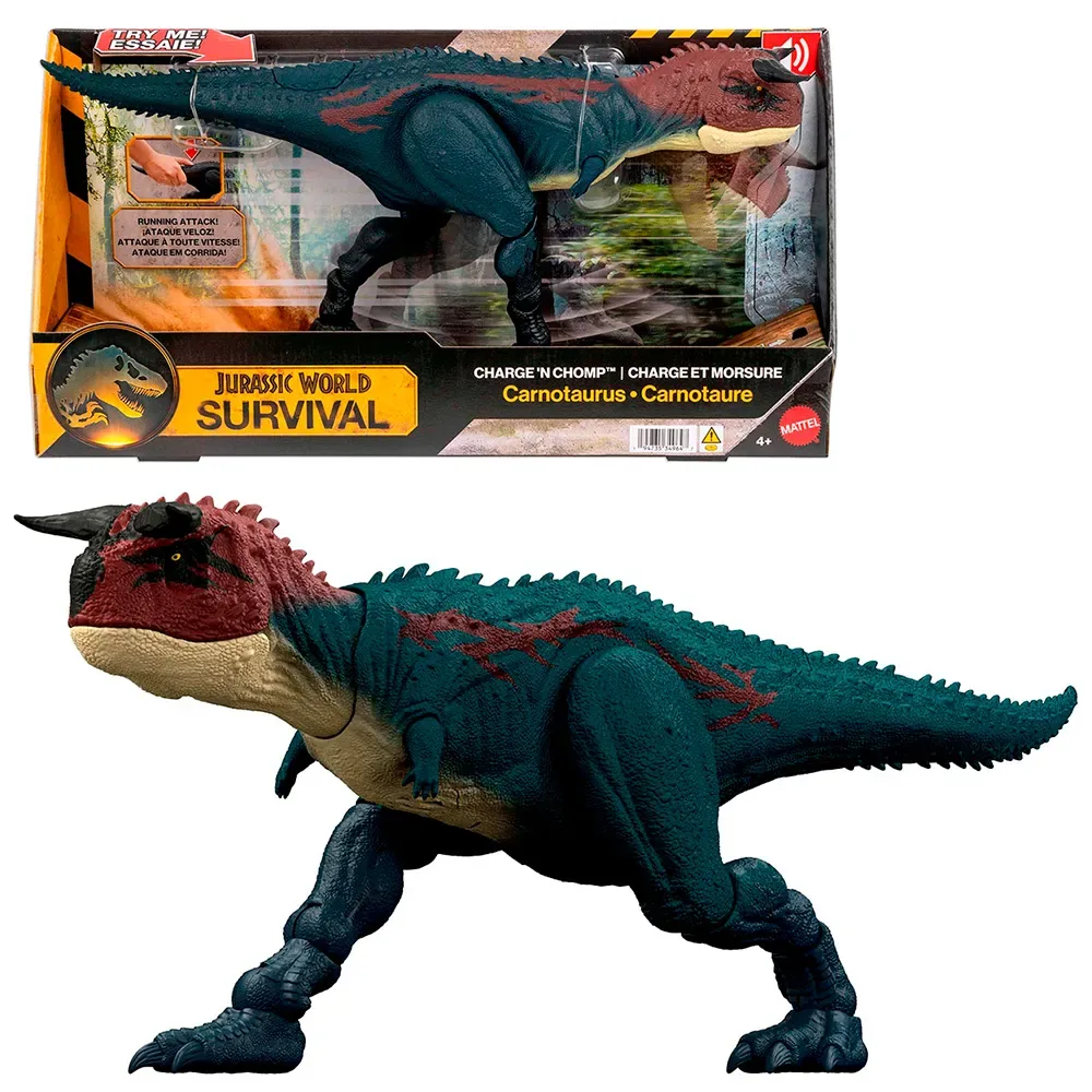 Jurassic World Carnotaurus Dinosaurusfiguur by Mattel – cover