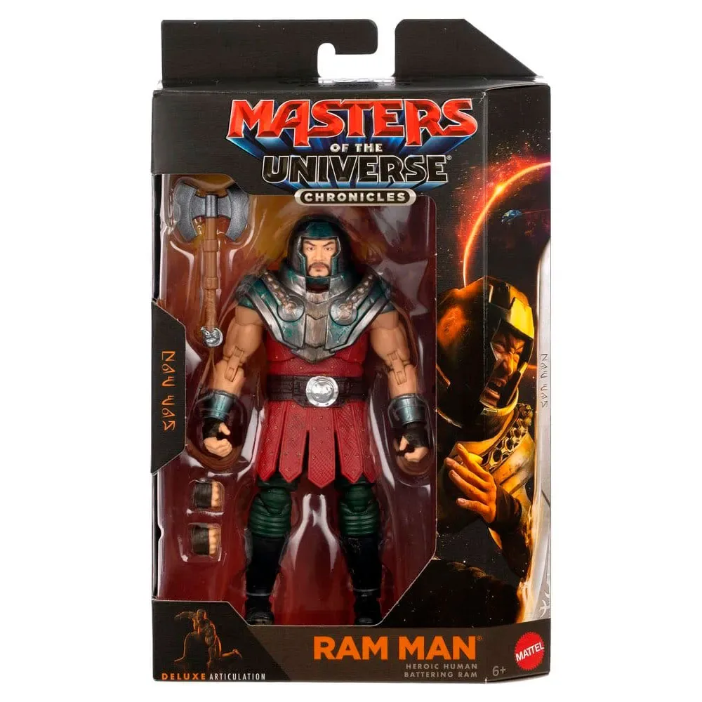 Masters Of The Universe Ram Man Figur fra Mattel – cover