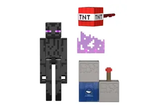 Minecraft Action Figure: Enderman (Redstone Charged) van Mattel – cover 2 van 2