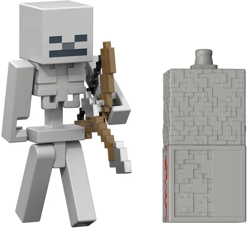 Minecraft Action Figure: Skeleton (Redstone Charged) van Mattel – cover 1 van 4