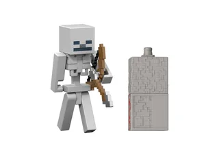 Minecraft Action Figure: Skeleton (Redstone Charged) van Mattel – cover 2 van 4