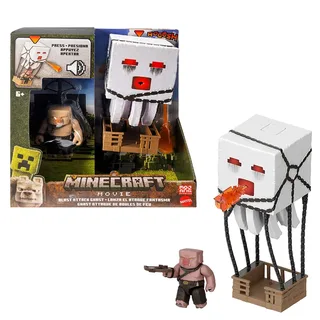 Minecraft Movie Action Figure - Blast Attack Ghast van Mattel – cover 3 van 4