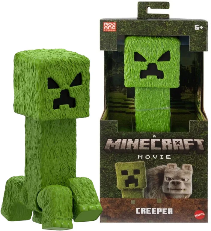 Minecraft Movie Action Figure - Creeper by Mattel – cover 1 of 3