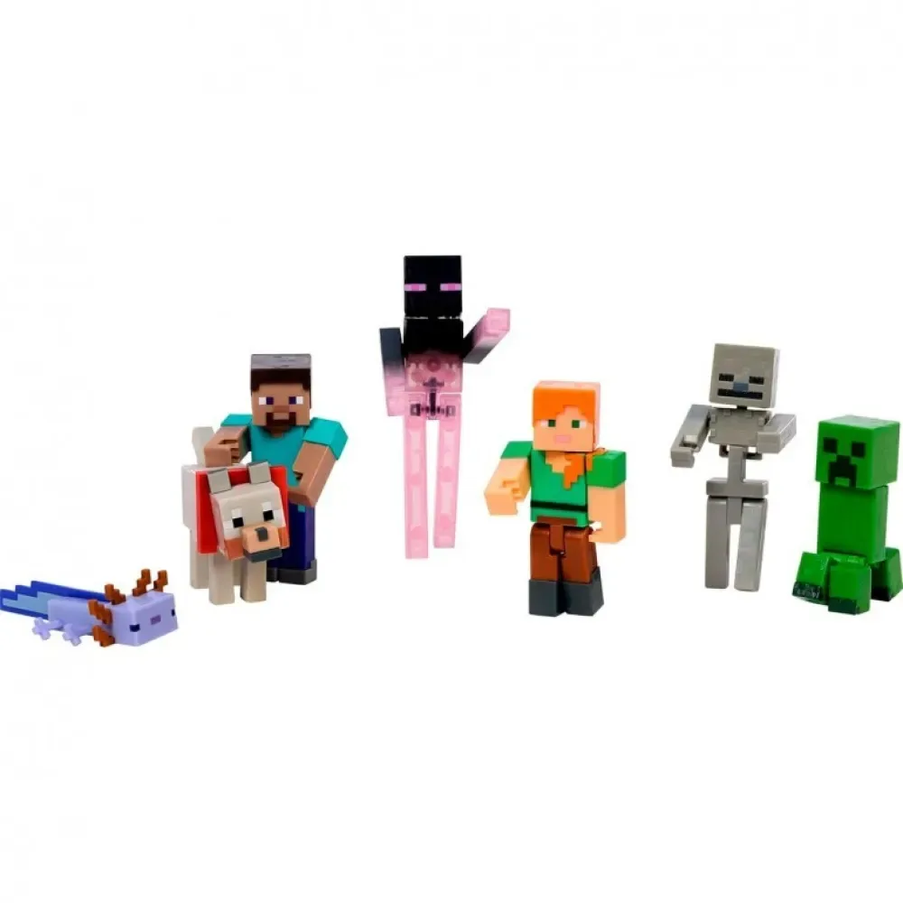 Minecraft Wereldbouwpakket van Mattel – cover