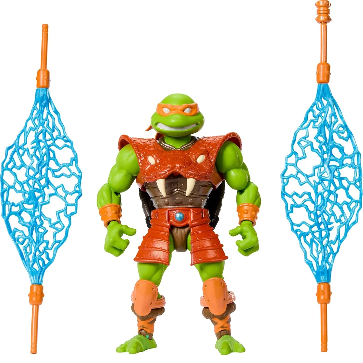 MOTU x TMNT Turtles of Grayskull Michelangelo van Mattel – cover
