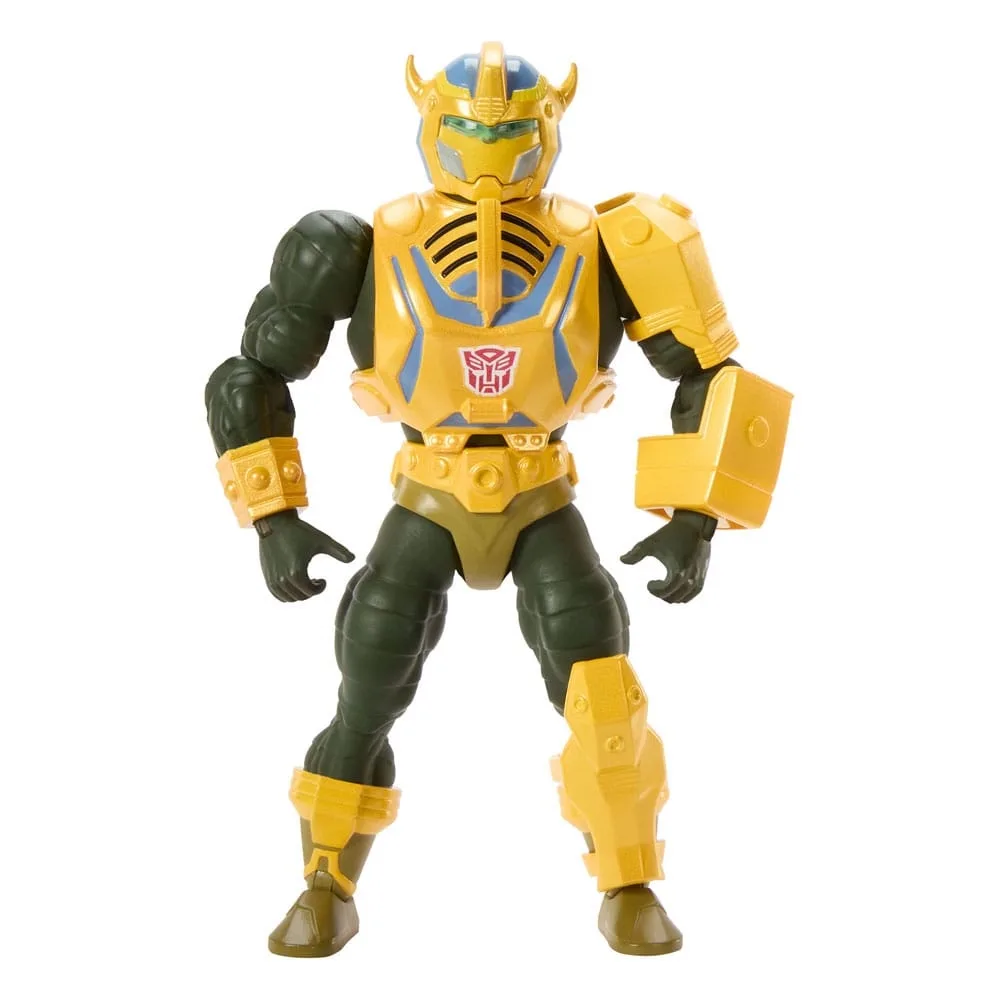 MOTU x Transformers Bumblebee Armor Man-At-Arms van Mattel – cover
