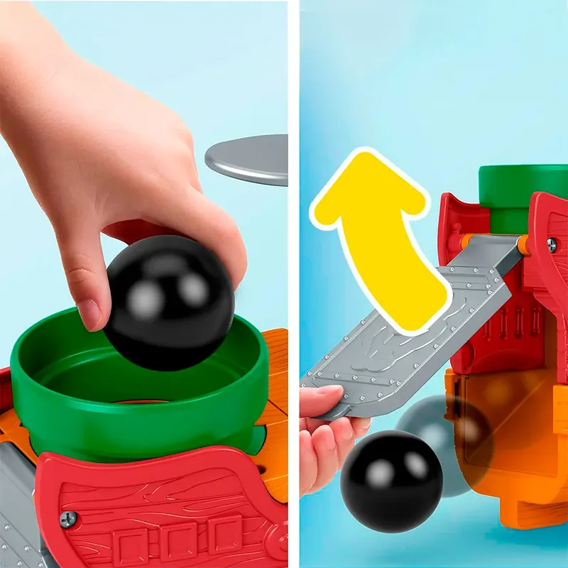 My Mario Little People Playset - Bowser's Airship van Mattel – cover 5 van 6