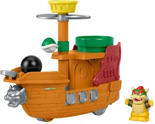 My Mario Little People Playset - Bowser's Airship van Mattel – cover 1 van 6