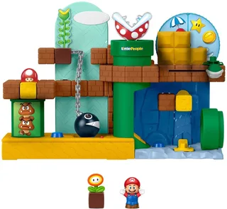 My Mario Little People Playset - Mario's Adventure van Mattel – cover 1 van 5