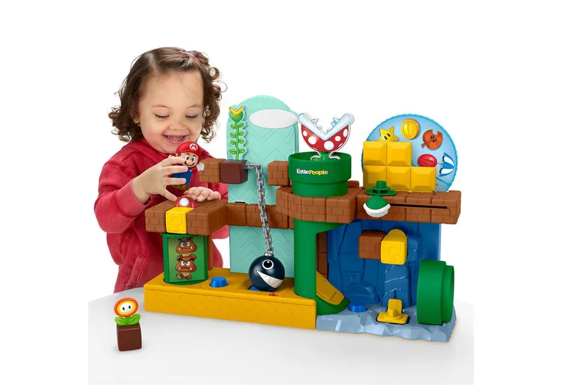My Mario Little People Playset - Mario's Adventure van Mattel – cover 4 van 5