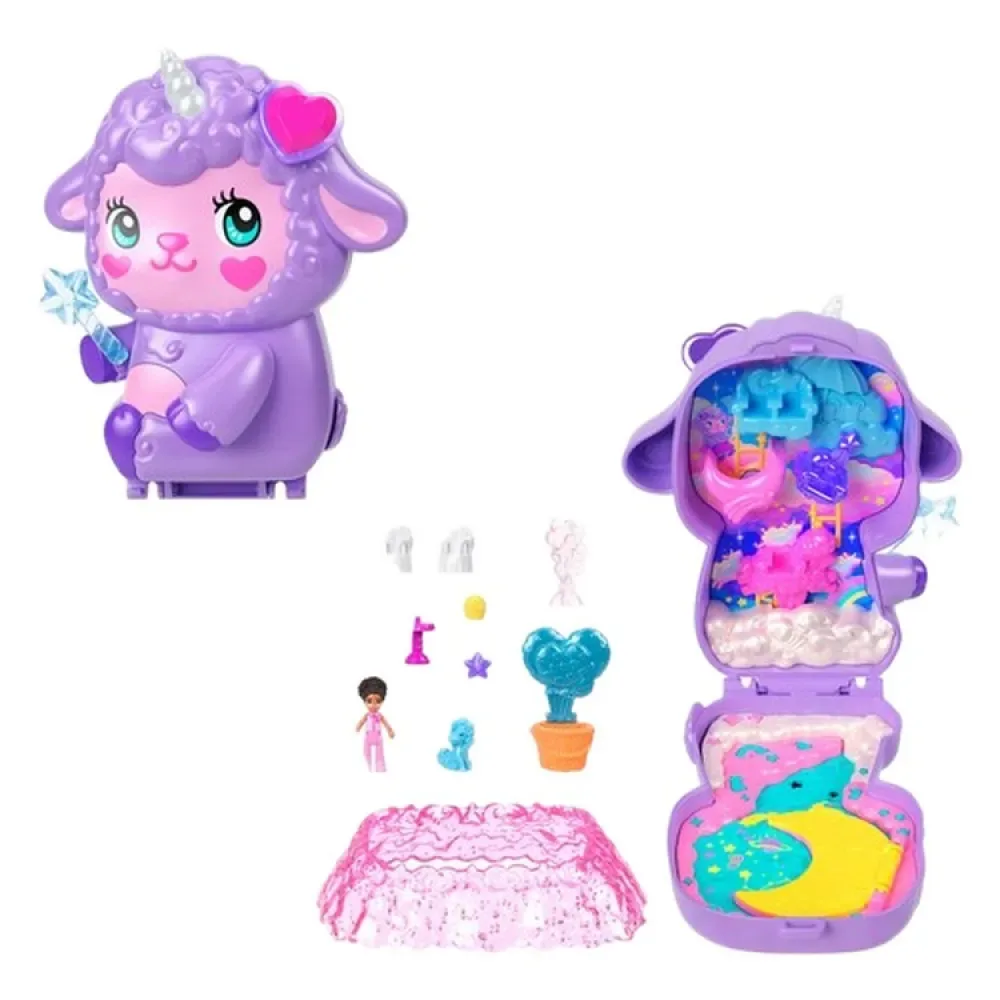 Polly Pocket Compact Agneau Rêveur de Mattel – jaquette