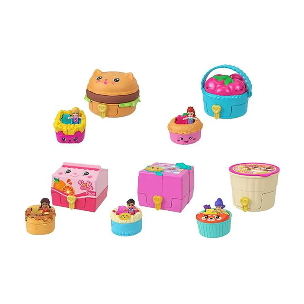 Verrassingskoffer Polly Pocket 5 Modellen Willekeurige Verzending Geassorteerd van Mattel – cover