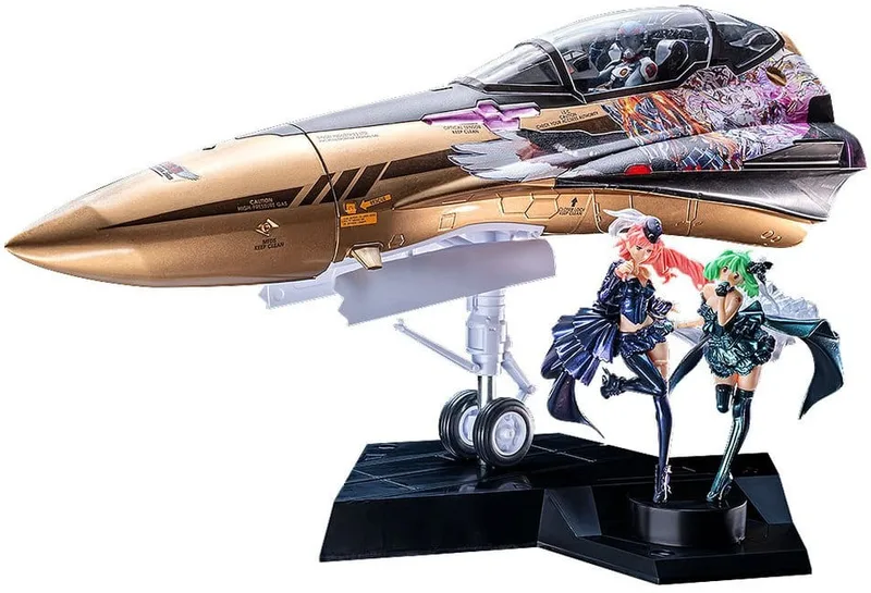 Macross Frontier Model Kit - MF-98: minimum factory Fighter Nose Collection YF-29 GALAXY SET de Max Factory – jaquette