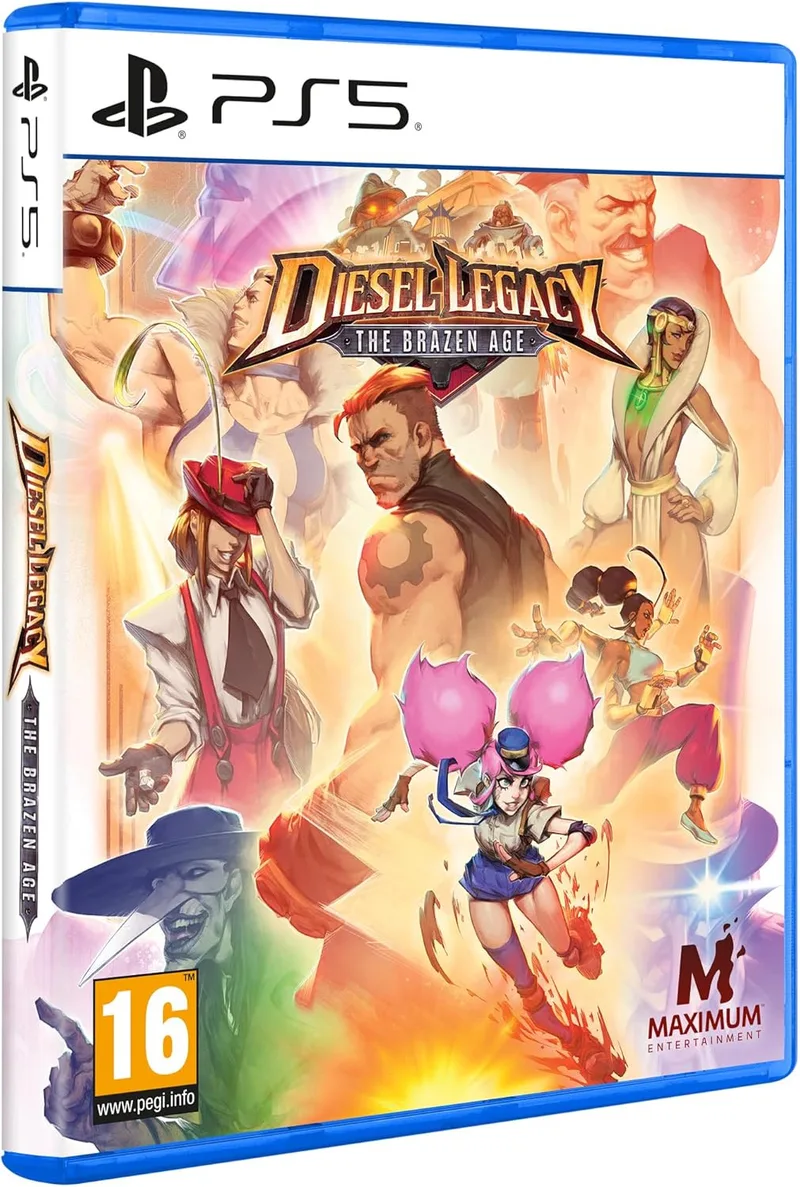 Diesel Legacy The Brazen Age de Maximum Entertainment, PS5 – jaquette