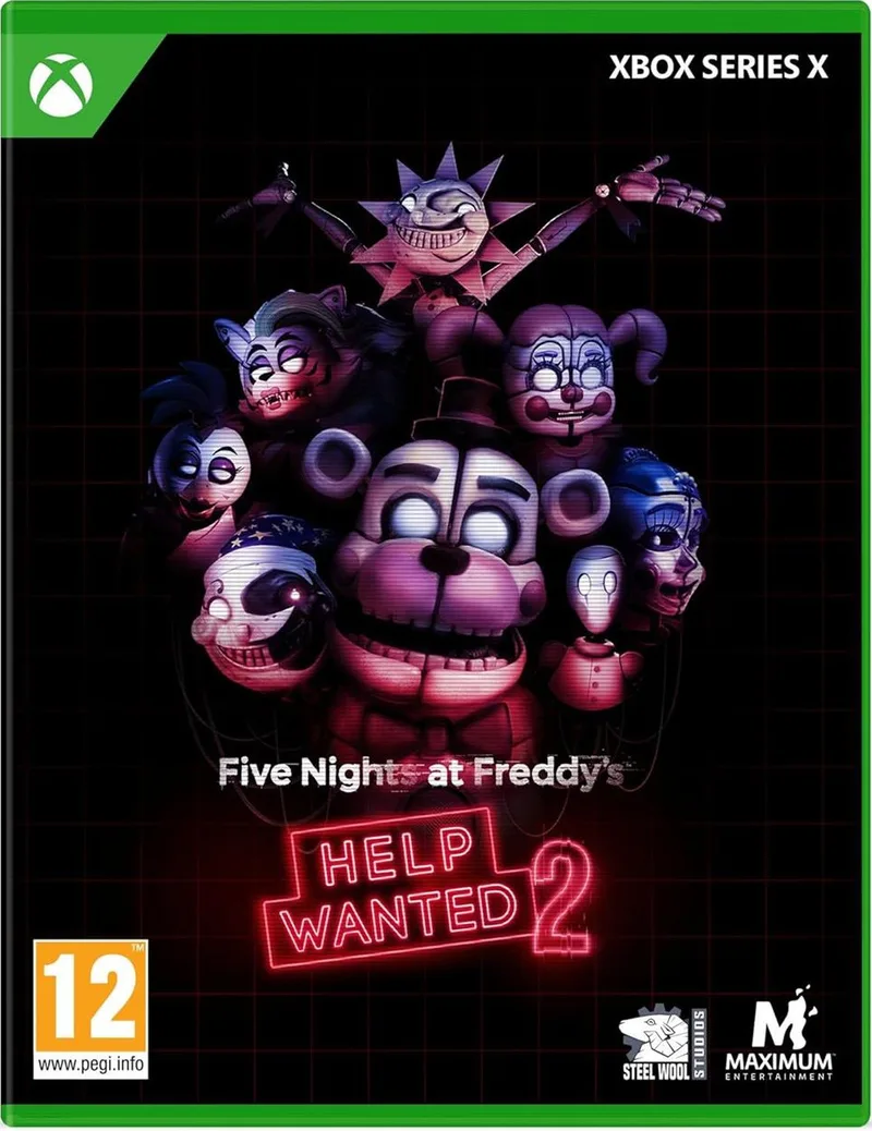 Five Nights At Freddy's Help Wanted 2 van Maximum Entertainment, Xbox Series X | S – cover