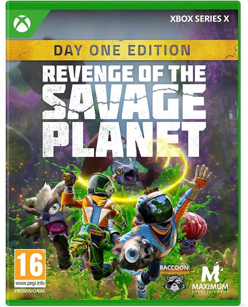 Revenge of the Savage Planet-Day One Edition van Maximum Entertainment, Xbox Series X | S – cover