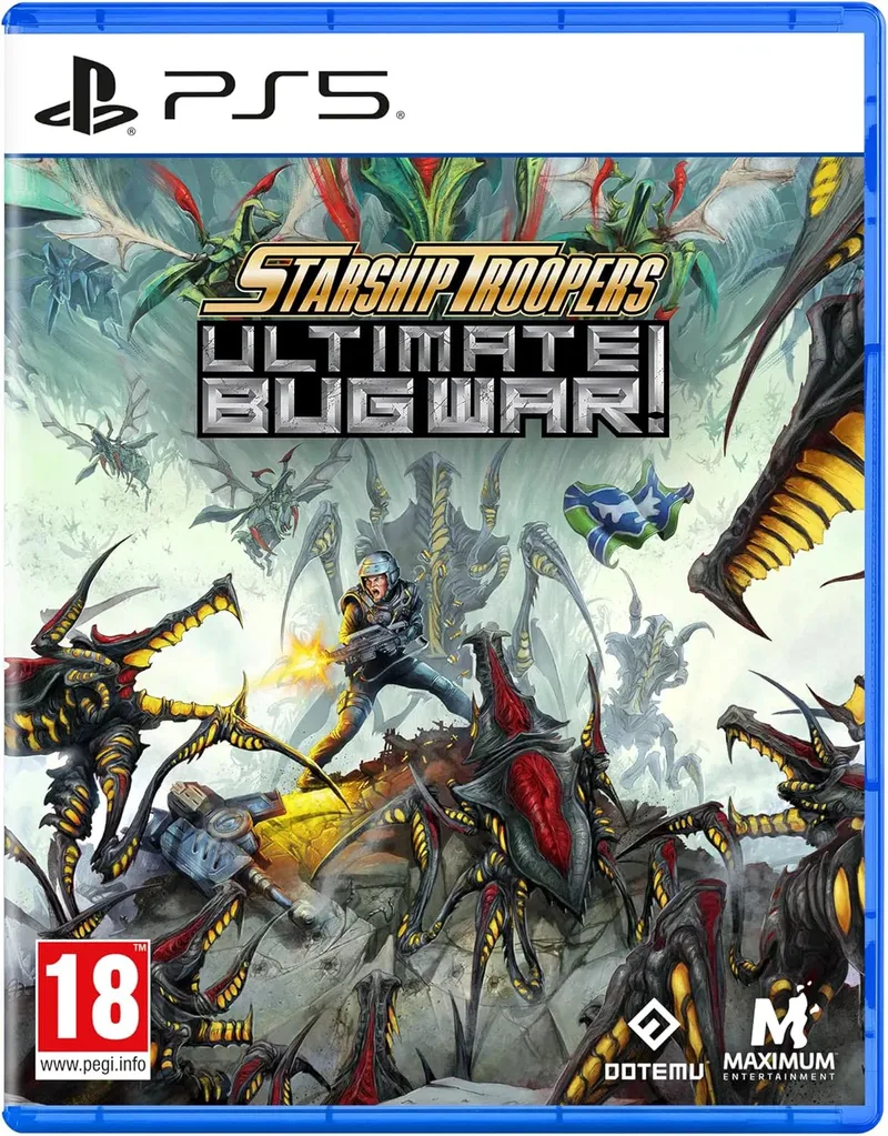 Starship Troopers Ultimate Bug War by Maximum Entertainment, PS5 – cover