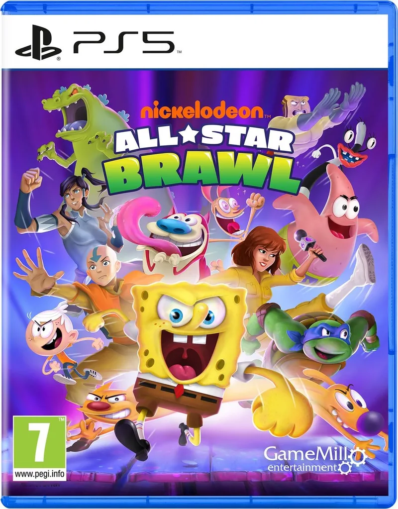 Nickelodeon All-Star Brawl de Maximum Games, PS5 – jaquette