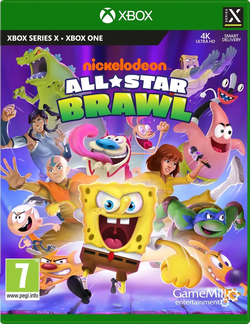 Nickelodeon All-Star Brawl van Maximum Games, Xbox Series X | S – cover
