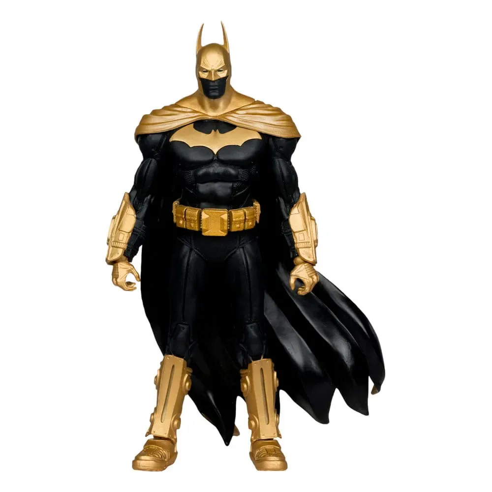 Batman Goud Dc Multiverse Arkham City Knightmare Edition Figuur Label 19 Cm van McFarlane Toys – cover