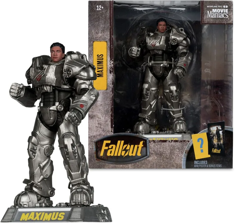 Fallout Movie Maniacs Statue - Maximus (Season 2) van McFarlane Toys – cover