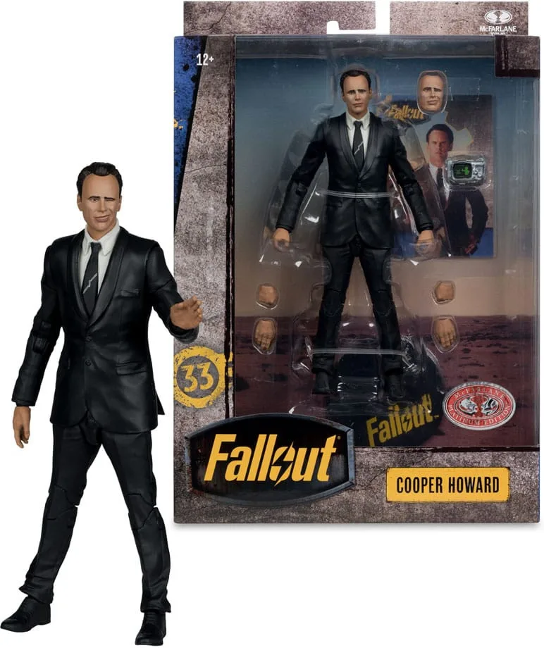 Fallout: The Series Action Figure - Cooper Howard (Red Platinum Edition) van McFarlane Toys – cover