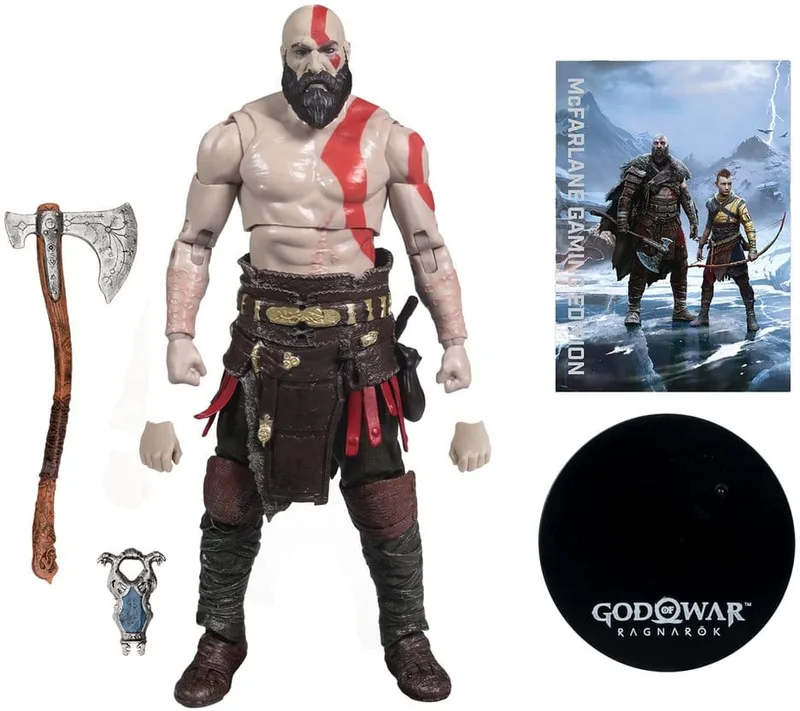God of War Ragnarok Action Figure - Kratos van McFarlane Toys – cover